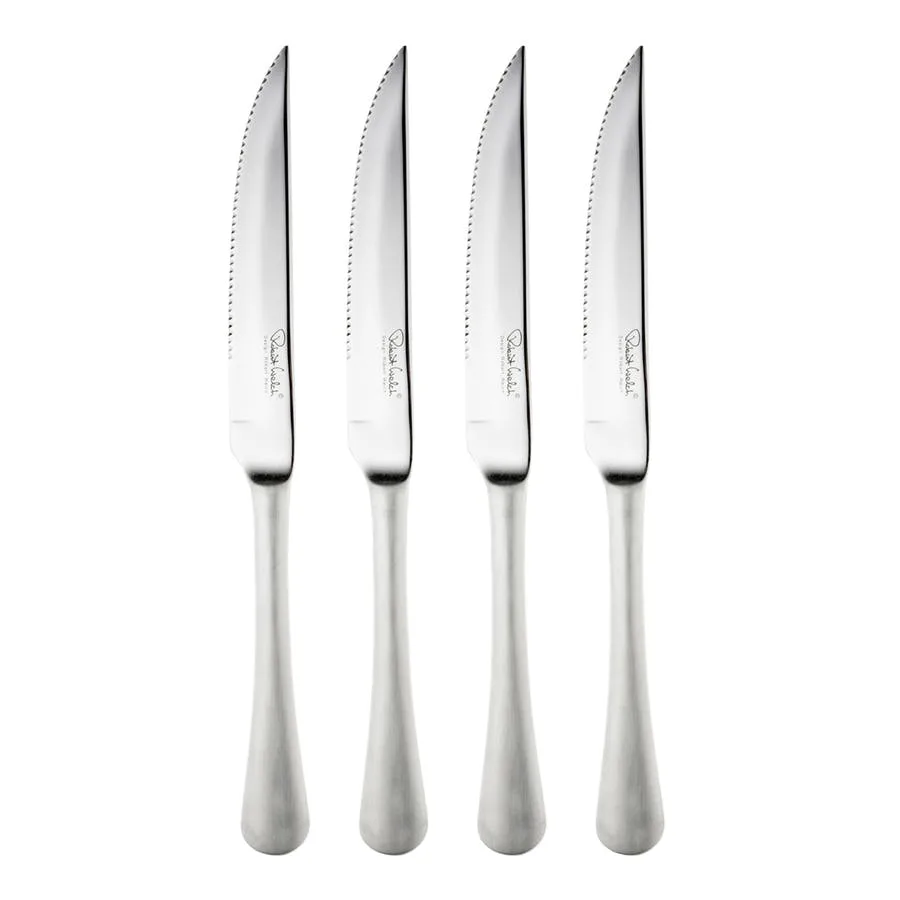 Radford grillkniv matt 4-pack, Rostfritt stål Robert Welch