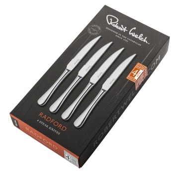 Radford grillkniv matt 4-pack - Rostfritt stål - Robert Welch