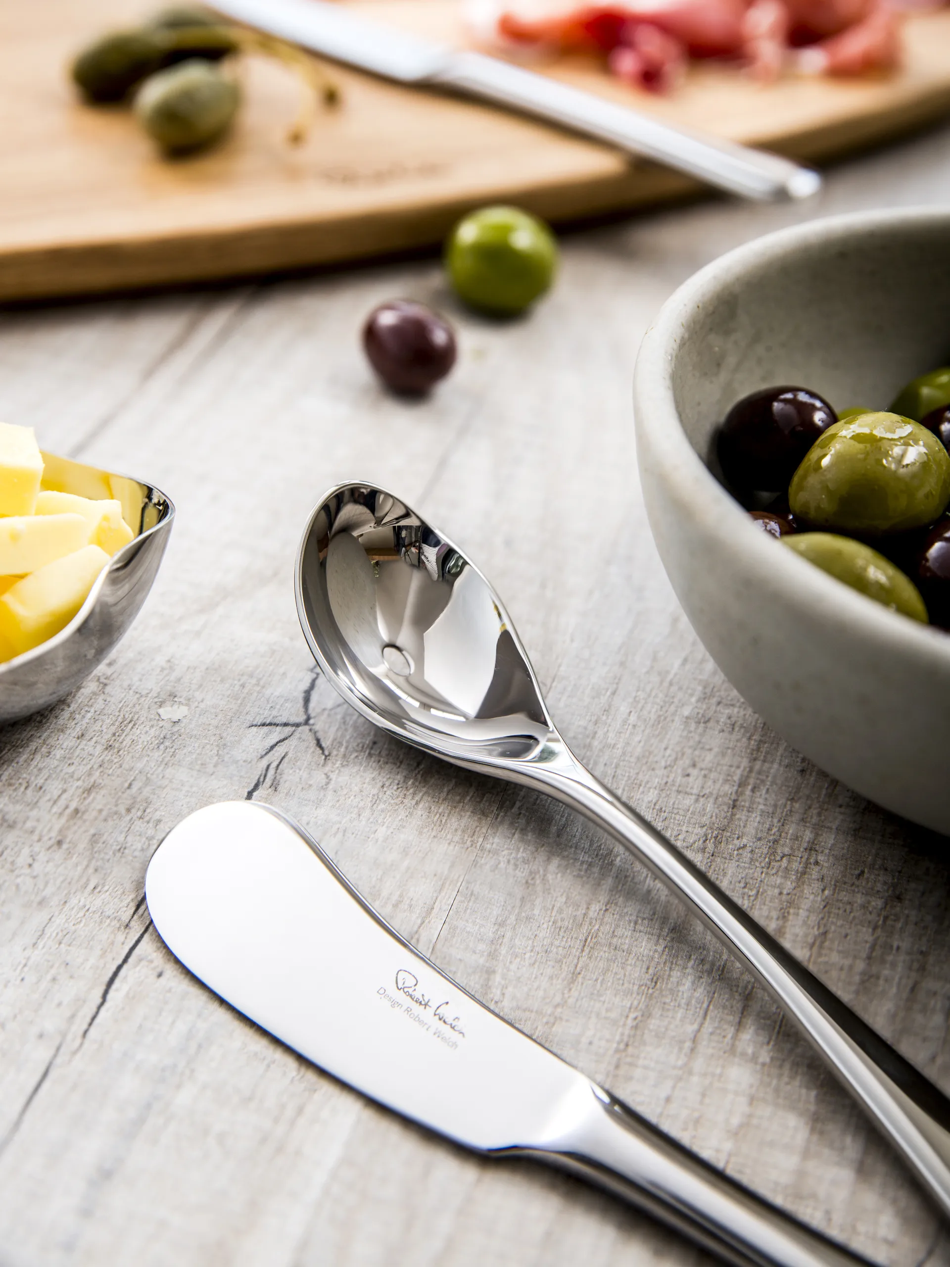 Radford olivsked blank, Rostfritt stål Robert Welch