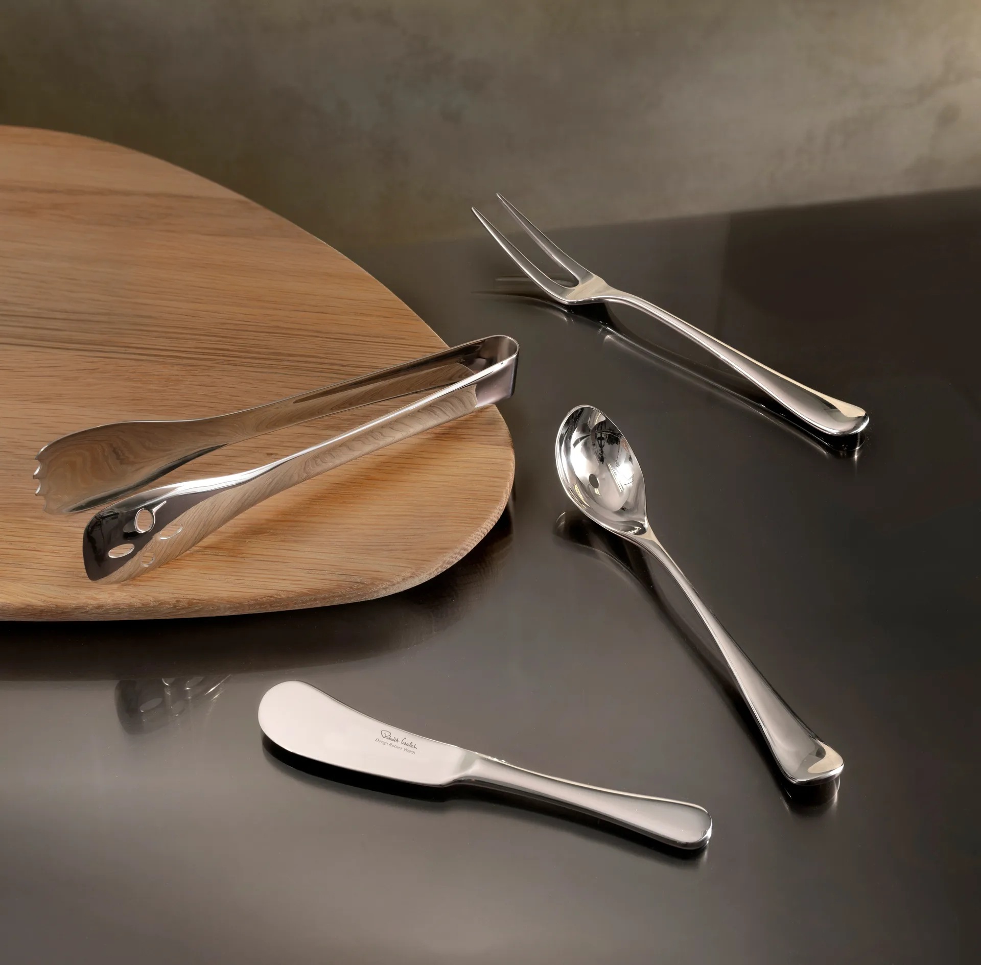 Radford olivsked blank, Rostfritt stål Robert Welch