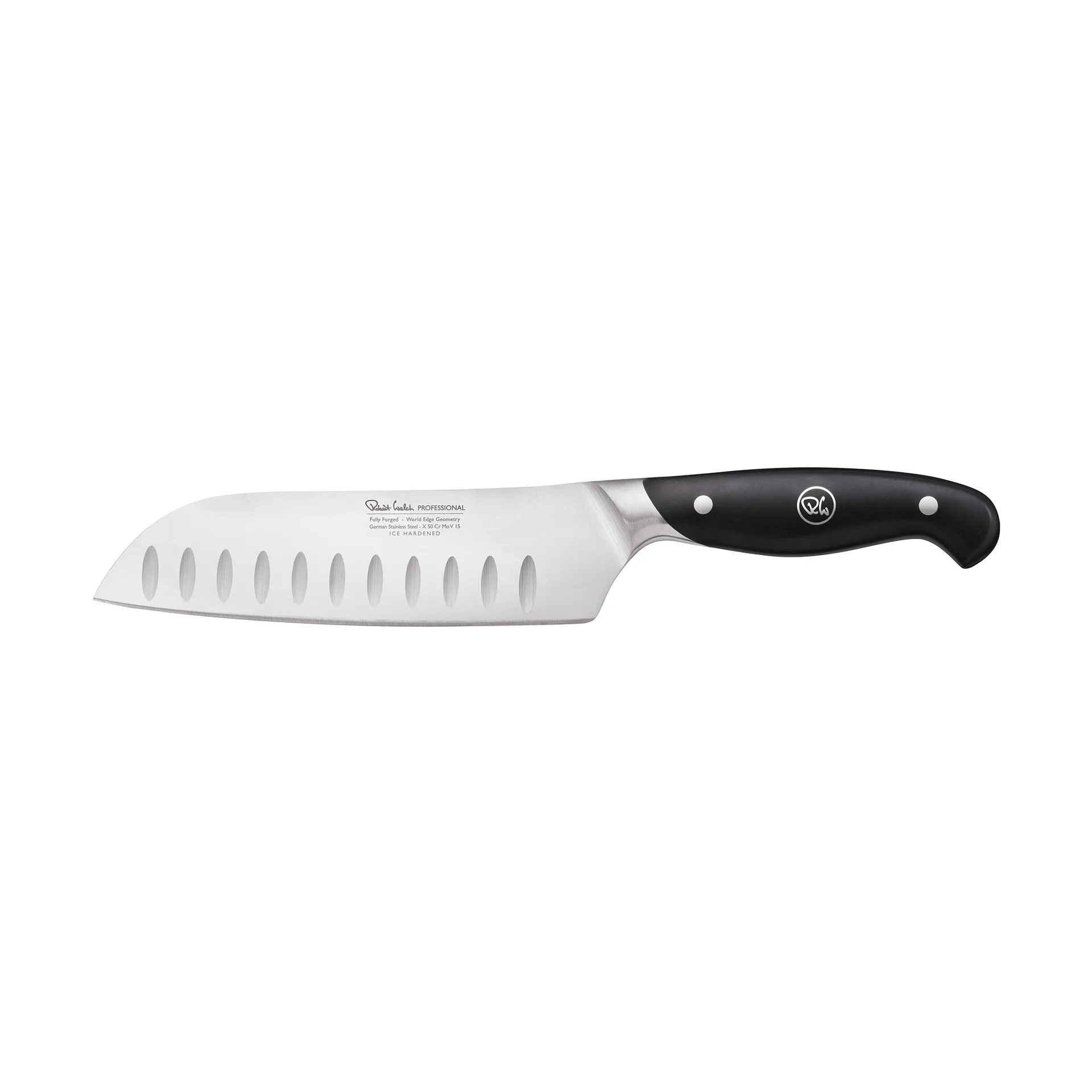 Robert Welch professional santoku kniv 17 cm, Rostfritt stål Robert Welch