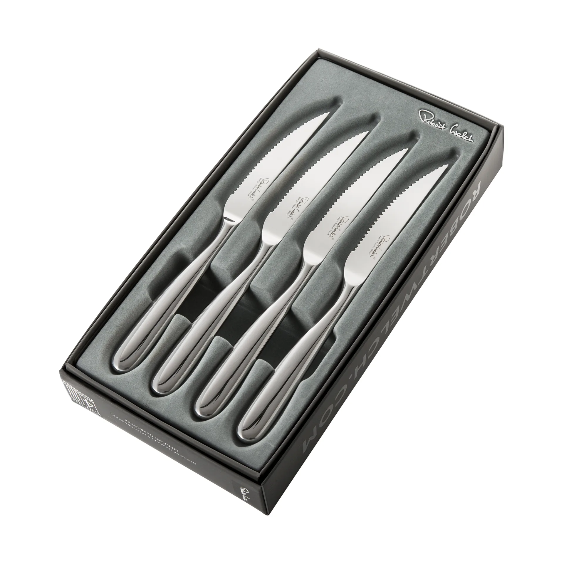 Stanton Bright grillkniv 4-pack, Rostfritt stål Robert Welch