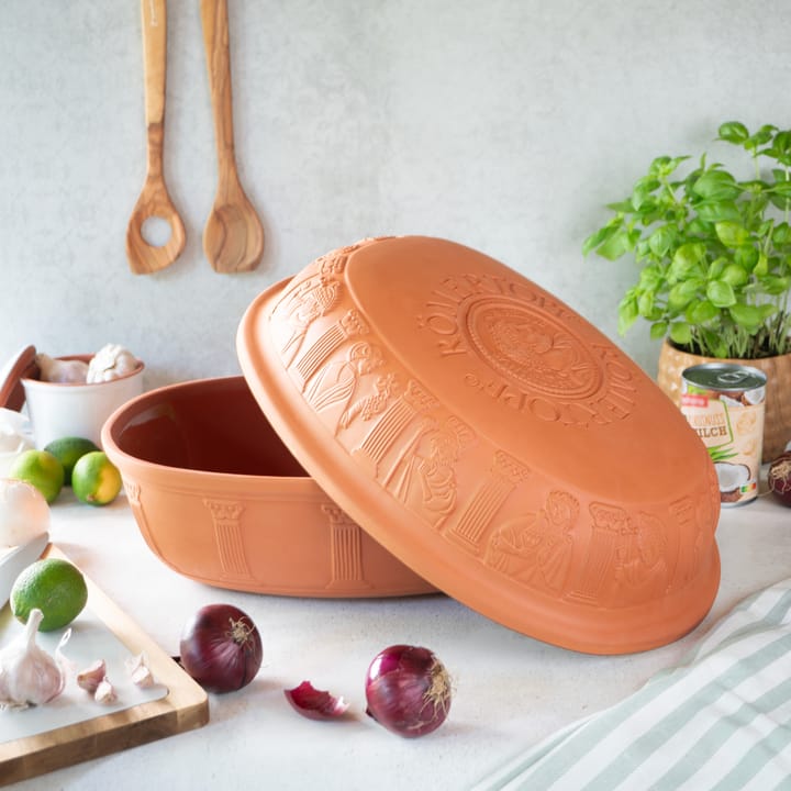Lergryta classic maxi terracotta, 8 pers Römertopf