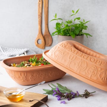 Lergryta classic terrakotta - 2 pers - Römertopf