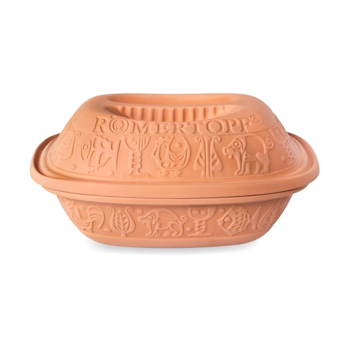 Lergryta classic terrakotta - 4 pers - Römertopf