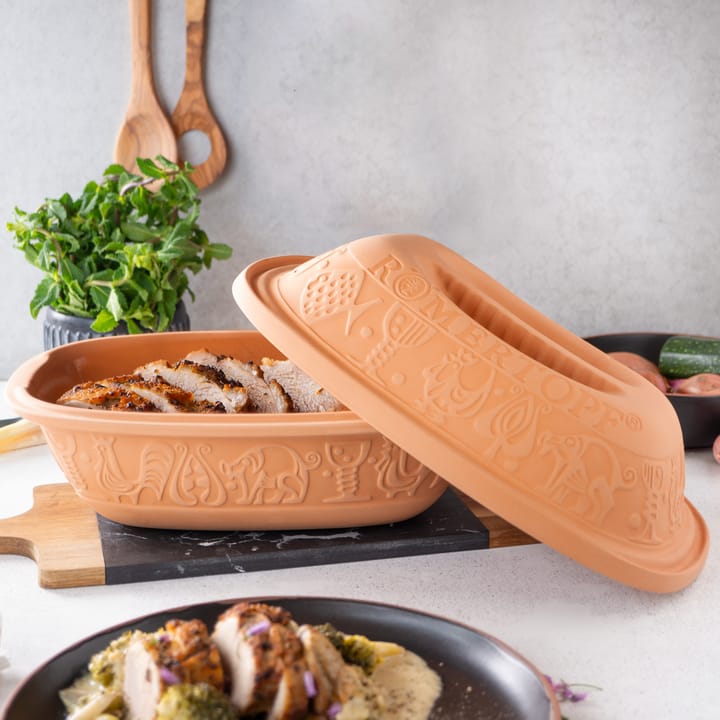 Lergryta classic terrakotta, 4 pers Römertopf