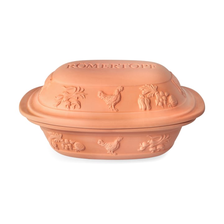 Lergryta rustico terrakotta - 6 pers - Römertopf