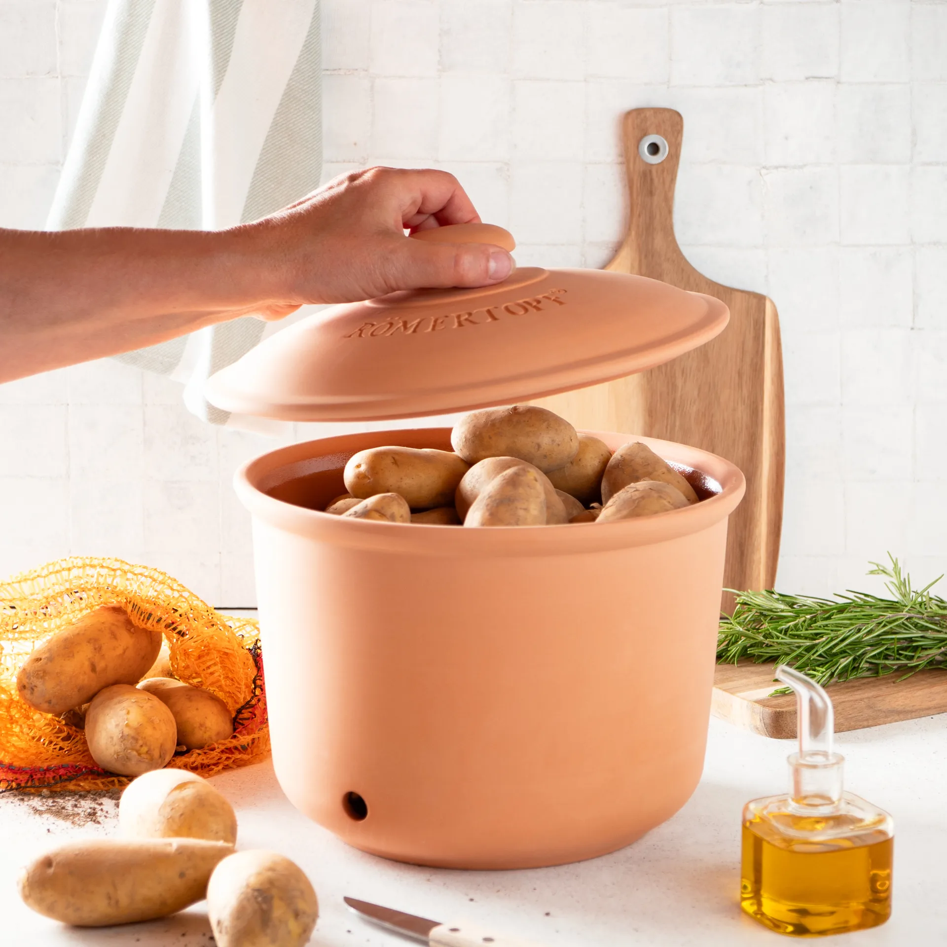 Römertopf potatisgömma, Teracotta Römertopf