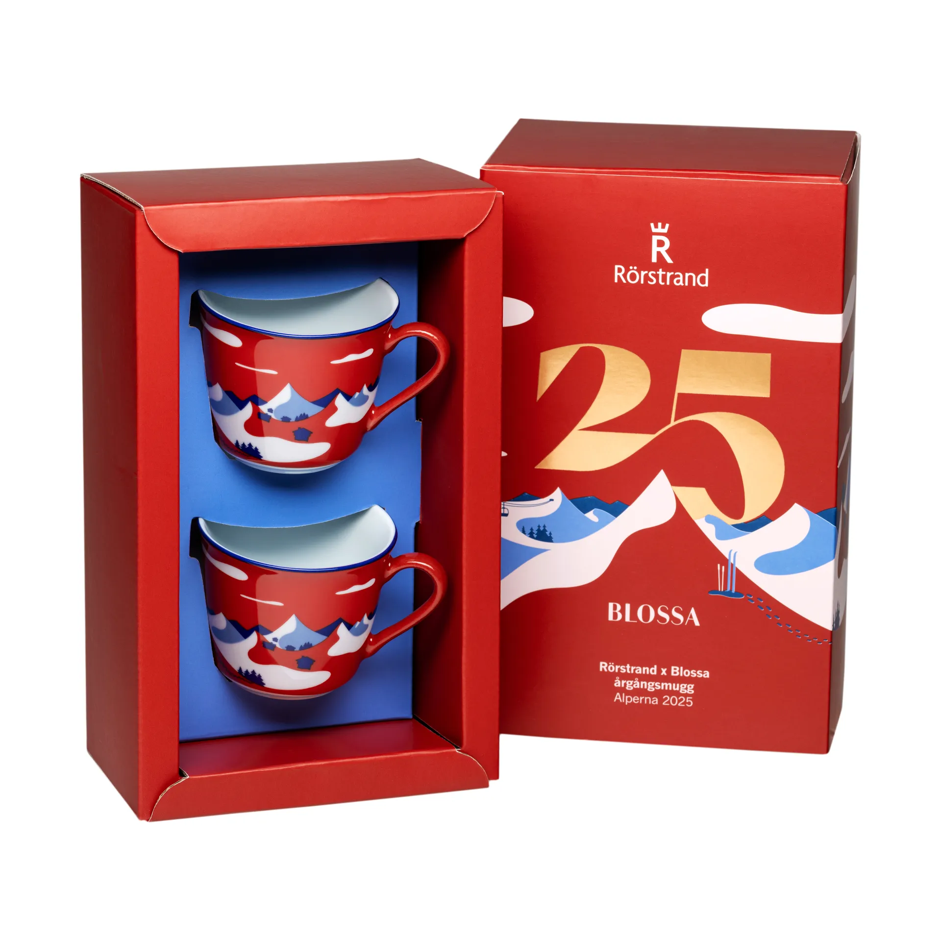 Rörstrand blossa mugg 14 cl 2-pack, 2025 Rörstrand