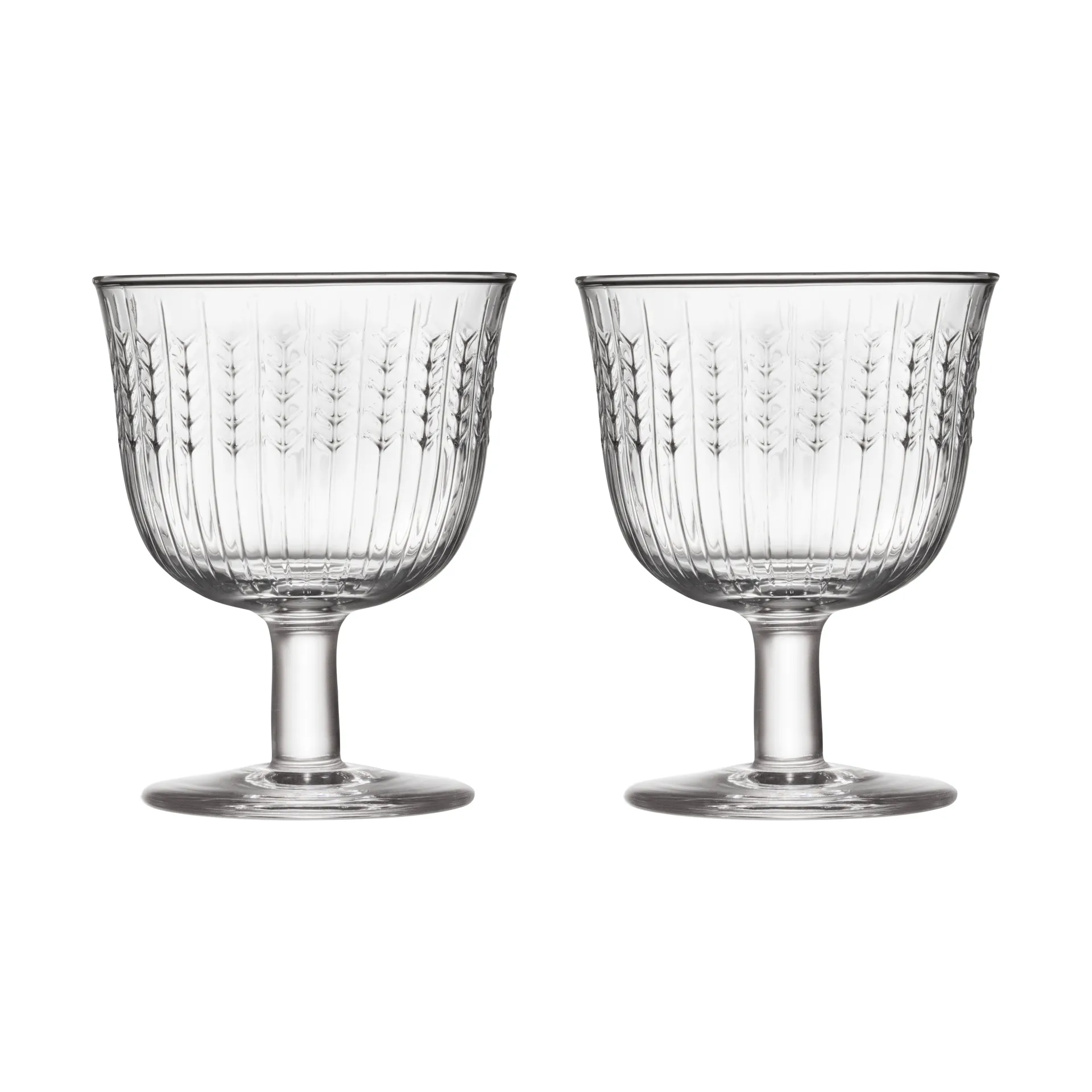 Swedish Grace dricksglas på fot 25 cl 2-pack, Klar Rörstrand