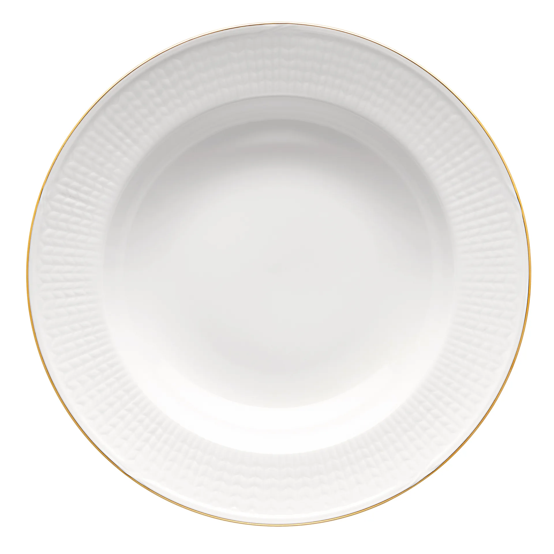 Swedish Grace Gala djup tallrik 25 cm, Vit Rörstrand