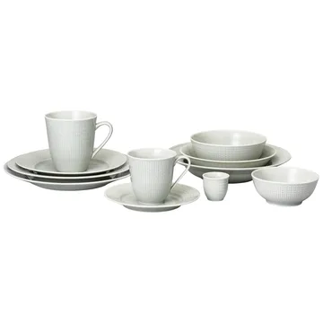 Swedish Grace tallrik 27 cm 6-pack Dimma (grå) - Rörstrand