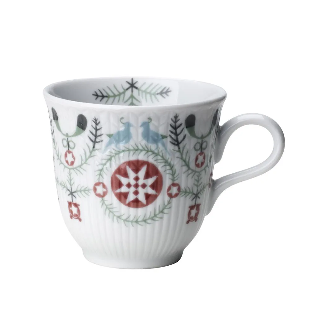 Rörstrand Swedish Grace Winter glöggmugg 10 cl, vit
