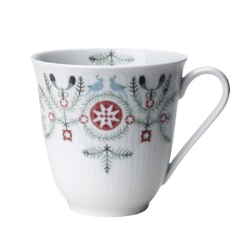 Läs mer om Rörstrand Swedish Grace Winter mugg 30 cl vit