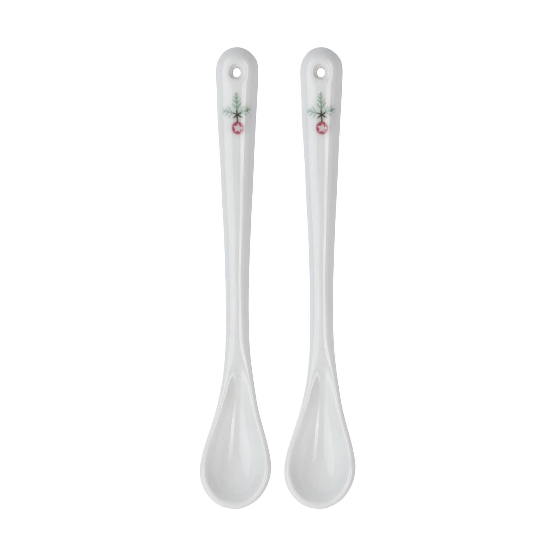 Swedish Grace Winter sked 15 cm 2-pack, Vit Rörstrand