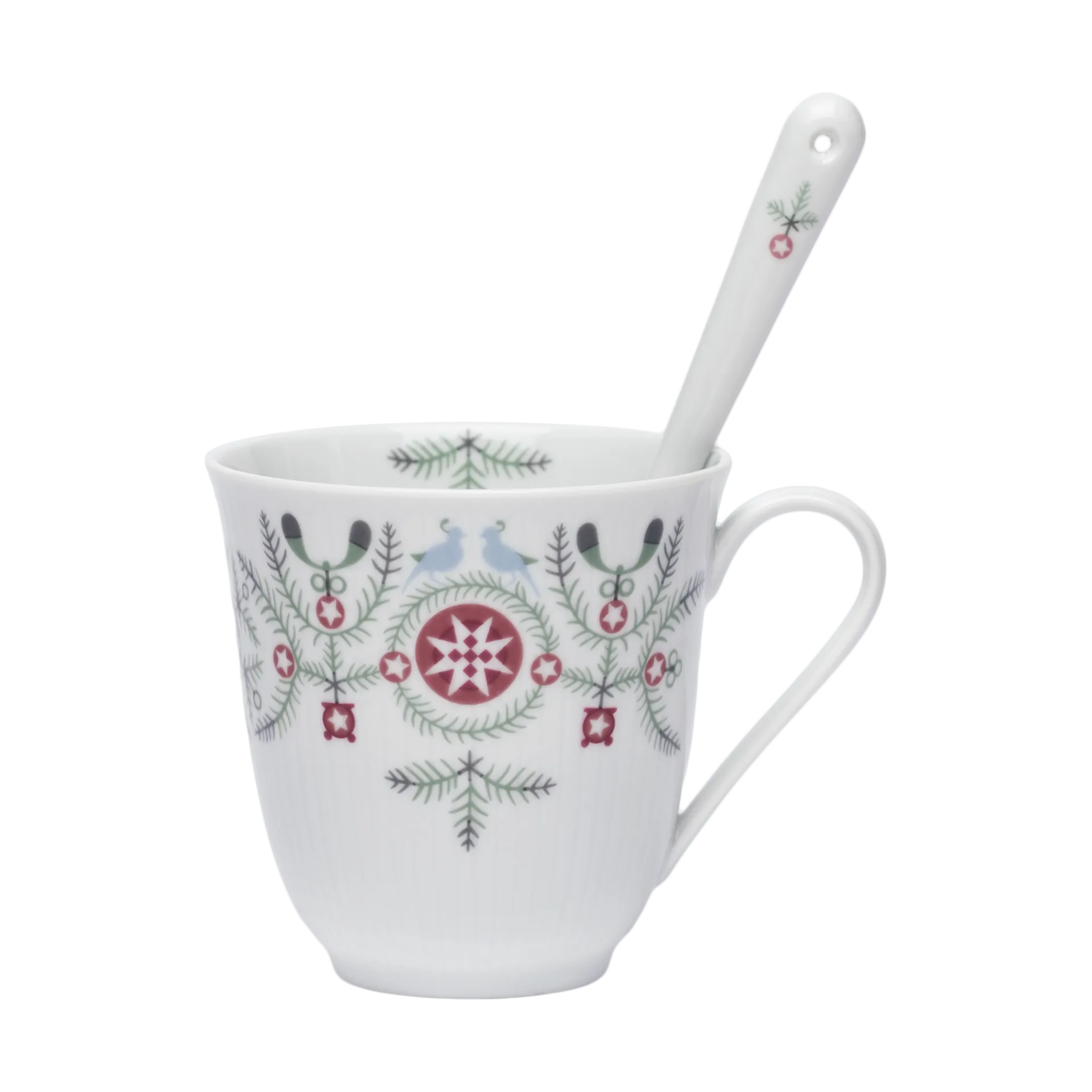 Swedish Grace Winter sked 15 cm 2-pack, Vit Rörstrand