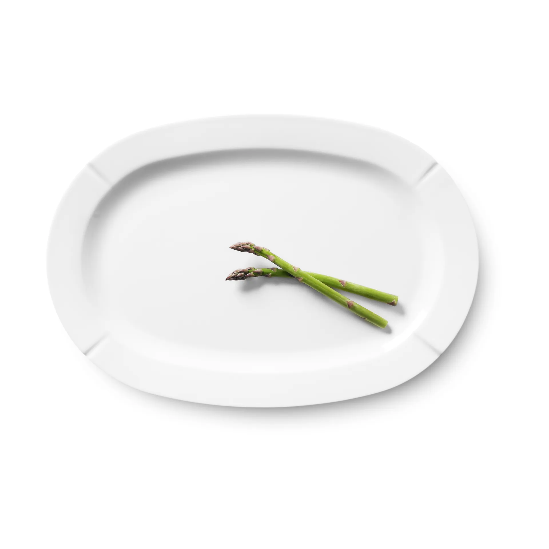 Grand Cru oval serveringsfat 30x44 cm, Vit Rosendahl