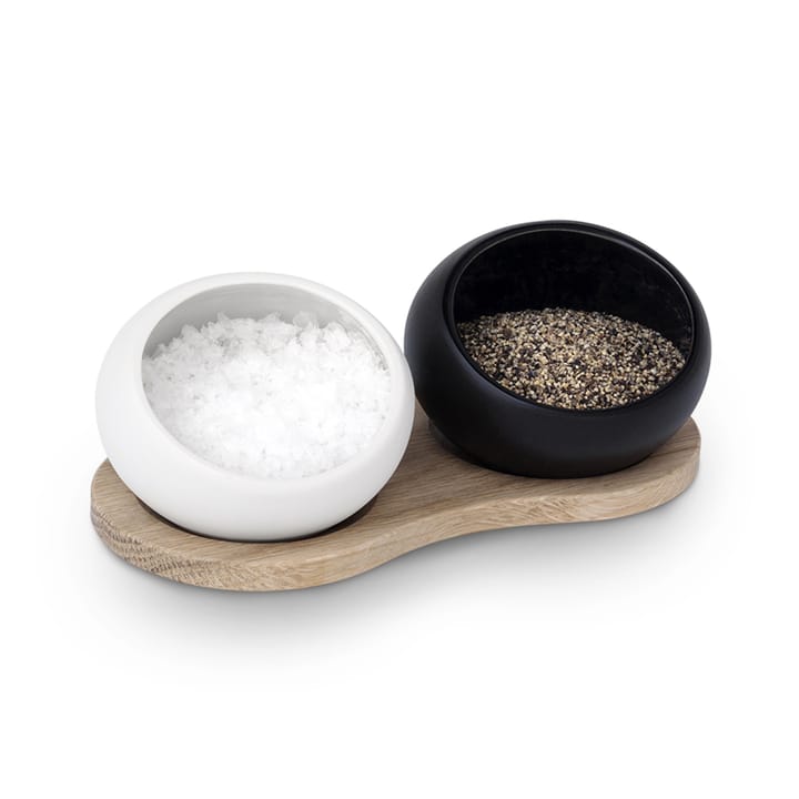 Grand Cru salt- och pepparkar, svart-vit Rosendahl
