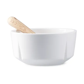 Grand Cru snackskål och sked - Vit, Ø10,5 cm - Rosendahl