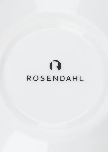 Grand Cru snackskål och sked - Vit, Ø10,5 cm - Rosendahl