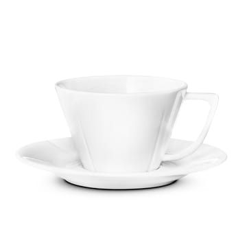 Grand Cru tekopp med fat - vit - Rosendahl