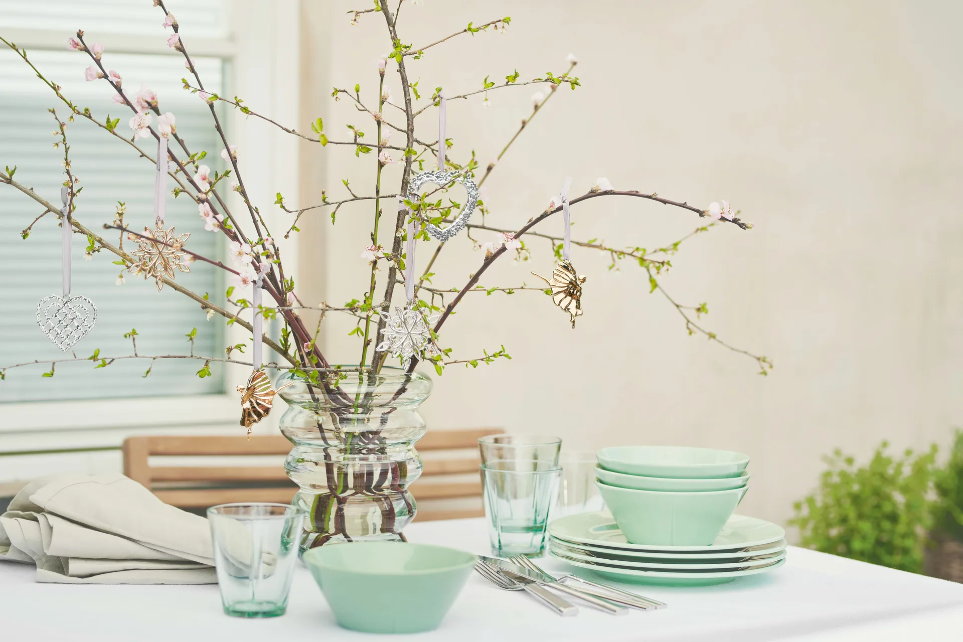 Karen Blixen julhänge Blomsterhjärta, Silver Rosendahl