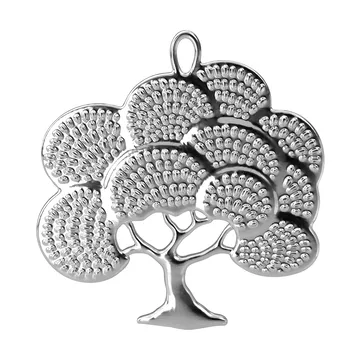 Karen Blixen oak dekorationshänge - Försilvrad, 6 cm - Rosendahl