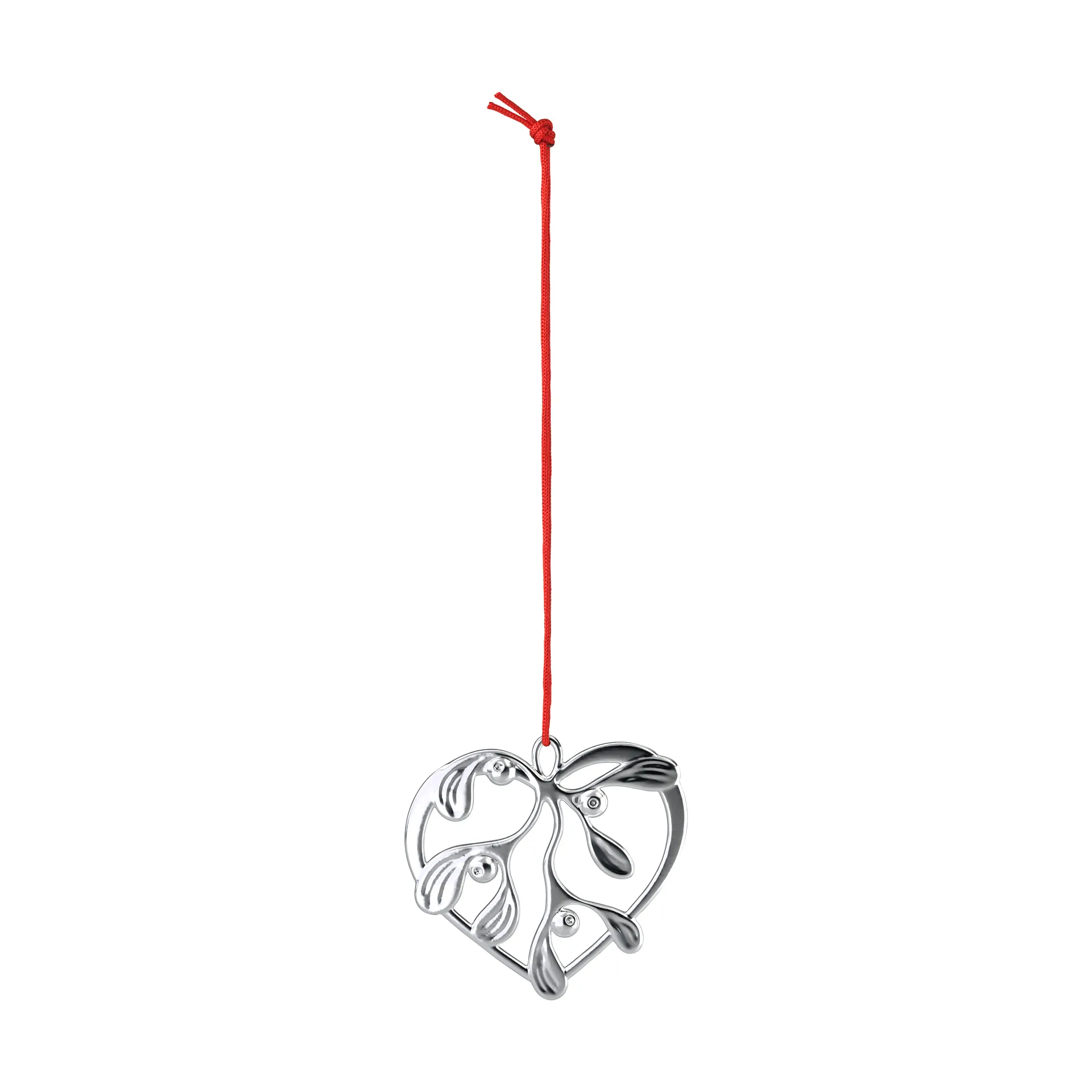 Karen Blixen under the mistletoe, Försilvrad, 6 cm Rosendahl