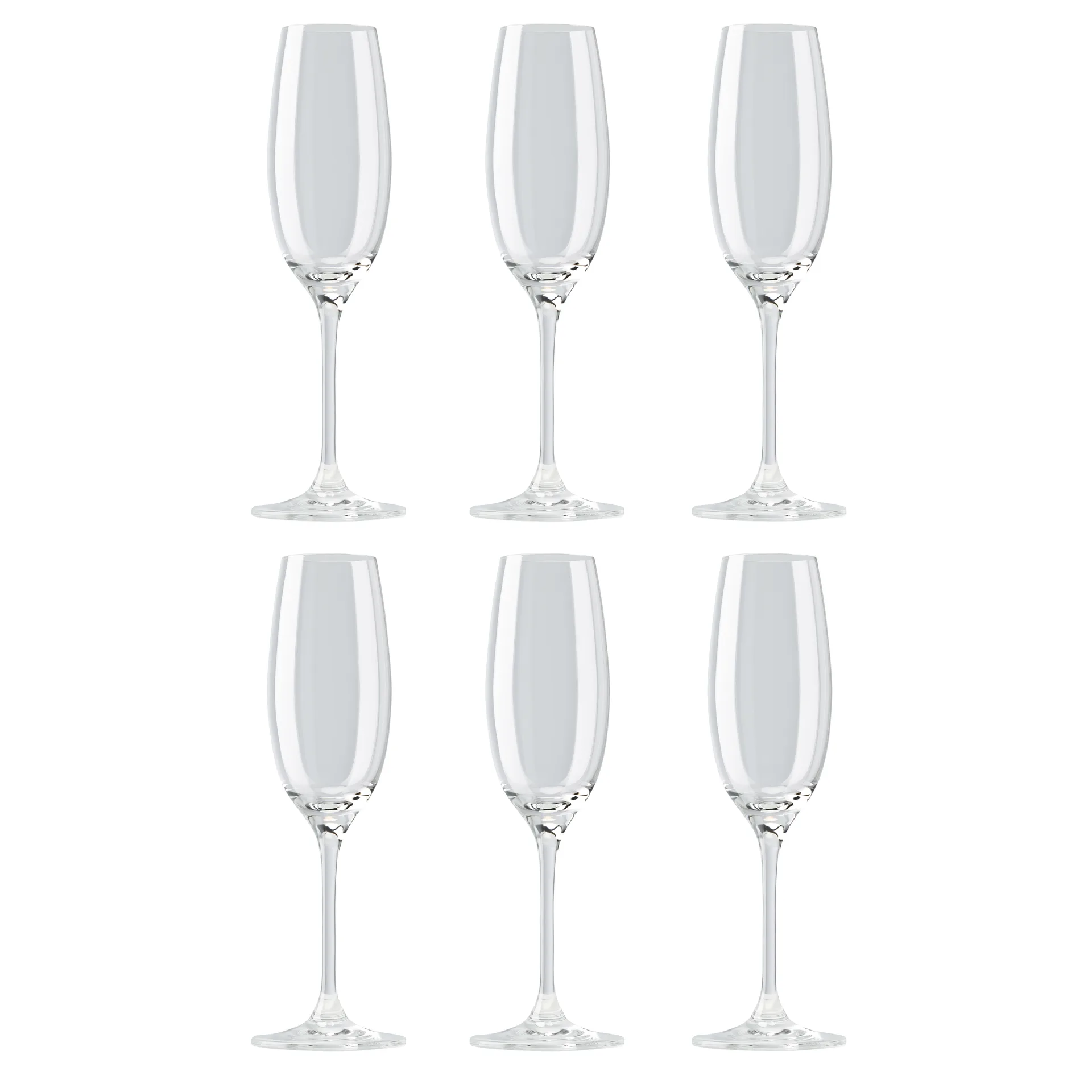 DiVino champagneglas 22 cl 6-pack, Klar Rosenthal