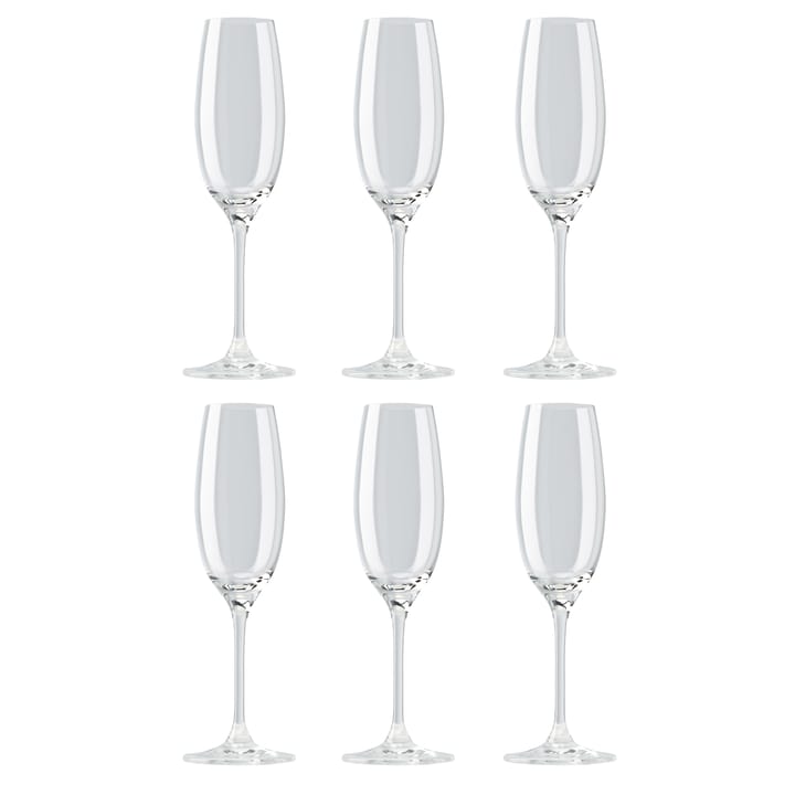 DiVino champagneglas 22 cl 6-pack, Klar Rosenthal