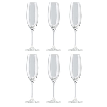 Rosenthal DiVino champagneglas 22 cl 6-pack Klar