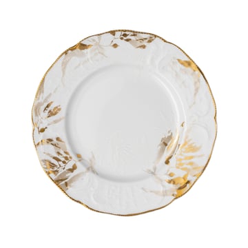 Läs mer om Rosenthal Rosenthal Heritage Midas tallrik 26 cm Vit-guld