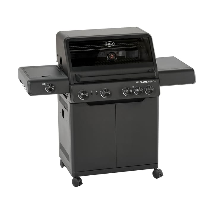 AllFlame Hero 4 gasolgrill - Svart - Rösle