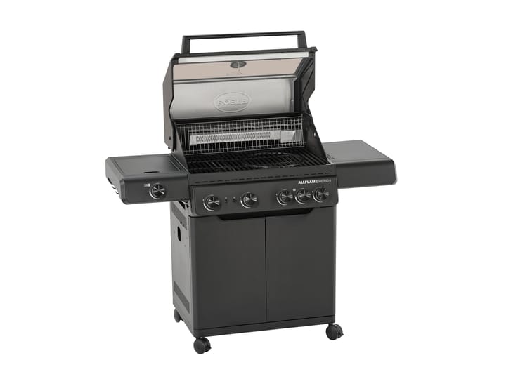 AllFlame Hero 4 gasolgrill, Svart Rösle