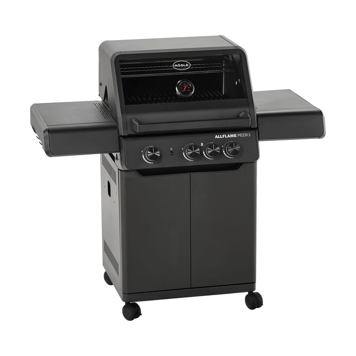 AllFlame Peer 3 gasolgrill - Svart - Rösle