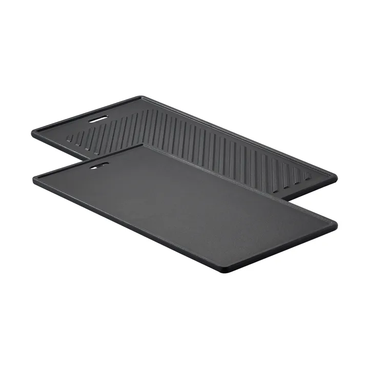 Rösle grillplatta 45x24x1,5 cm - Svart gjutjärn - Rösle