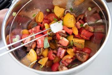 Rösle slickepott smal 20 cm - Vit - Rösle