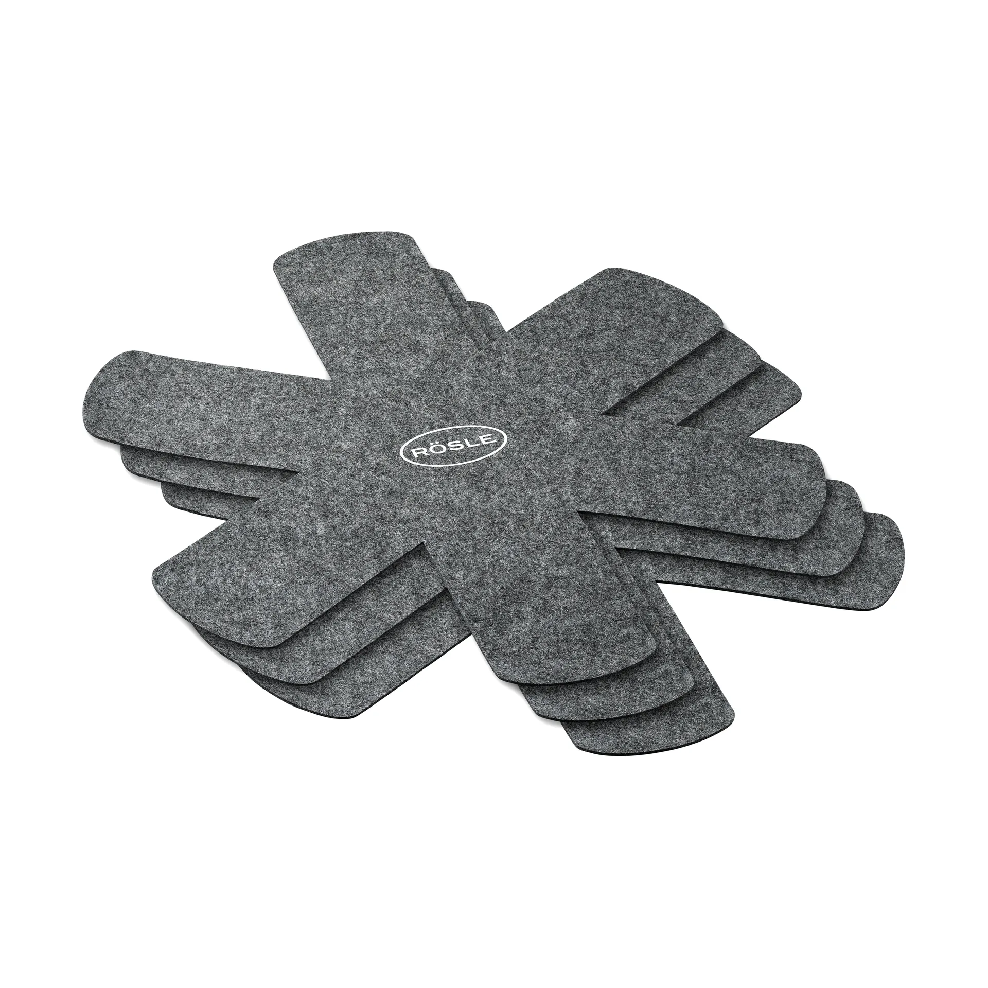 Rösle stekpanneskydd 3-pack, Grå Rösle