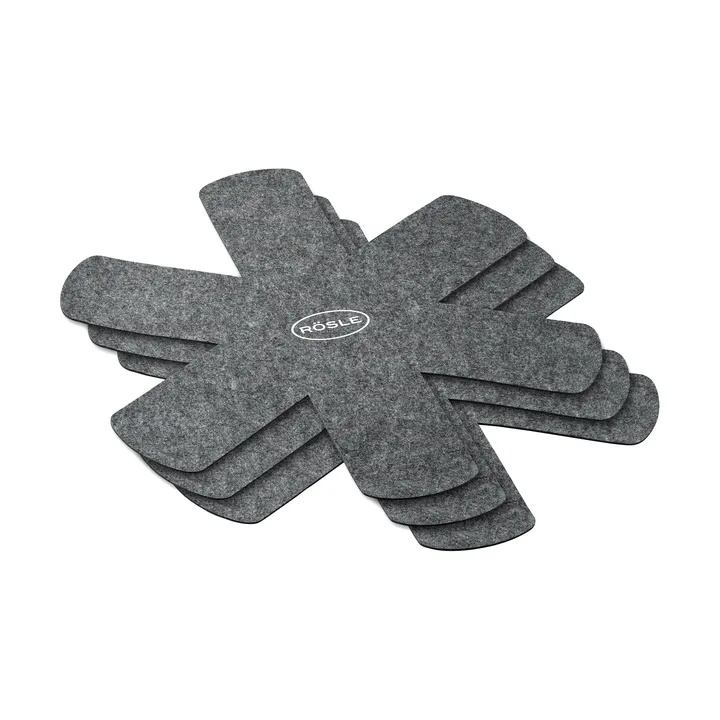 Rösle stekpanneskydd 3-pack - Grå - Rösle