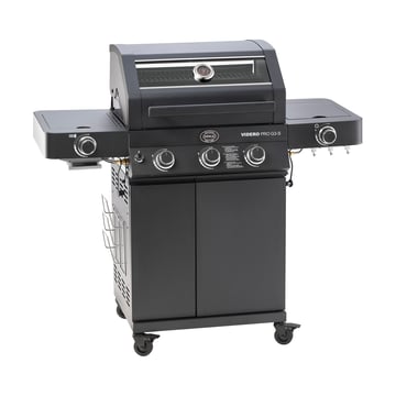 Läs mer om Rösle Videro PRO G3-S Vario+ gasolgrill Mattsvart