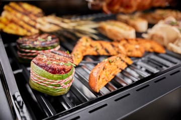 Videro PRO G4-SB Smart Vario+ gasolgrill - Mattsvart - Rösle