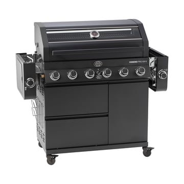 Läs mer om Rösle Videro PRO G6-S Vario+ gasolgrill Mattsvart