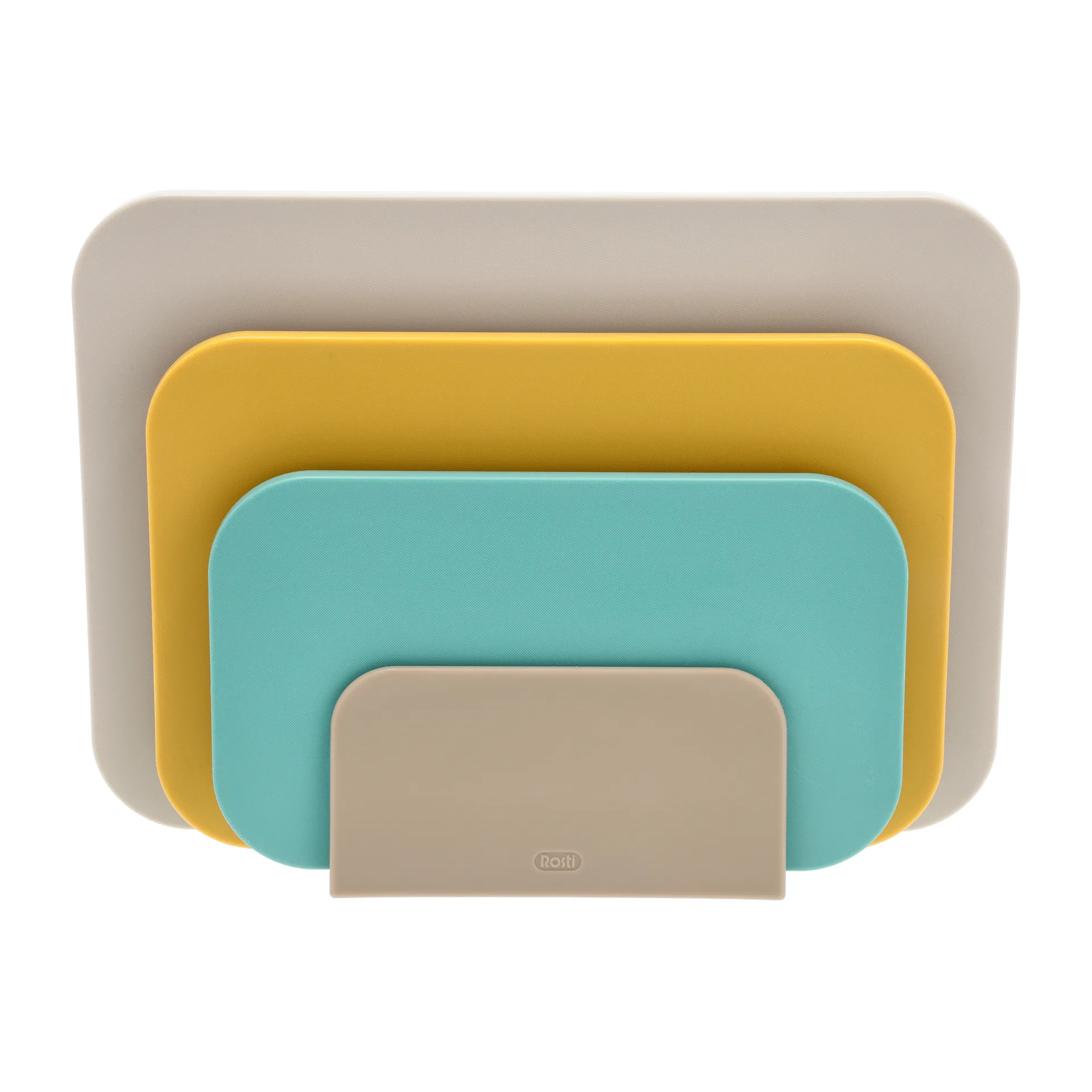 Choptima skärbräda set 3 delar och hållare, Beach Rosti