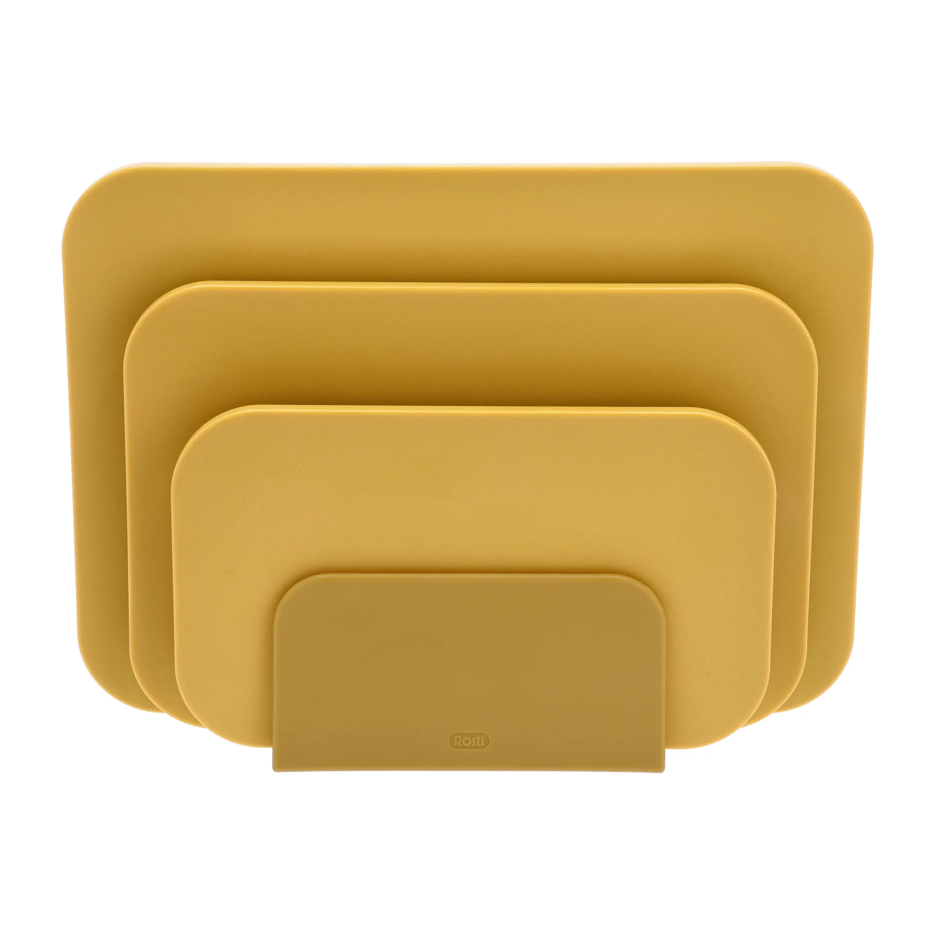 Choptima skärbräda set 3 delar och hållare, Curry Rosti