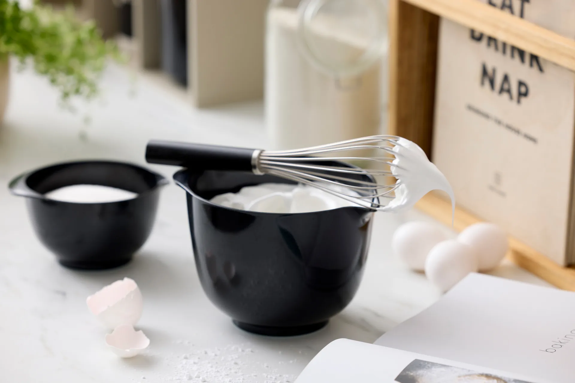 Emma ballongvisp stål 27 cm, Black Rosti