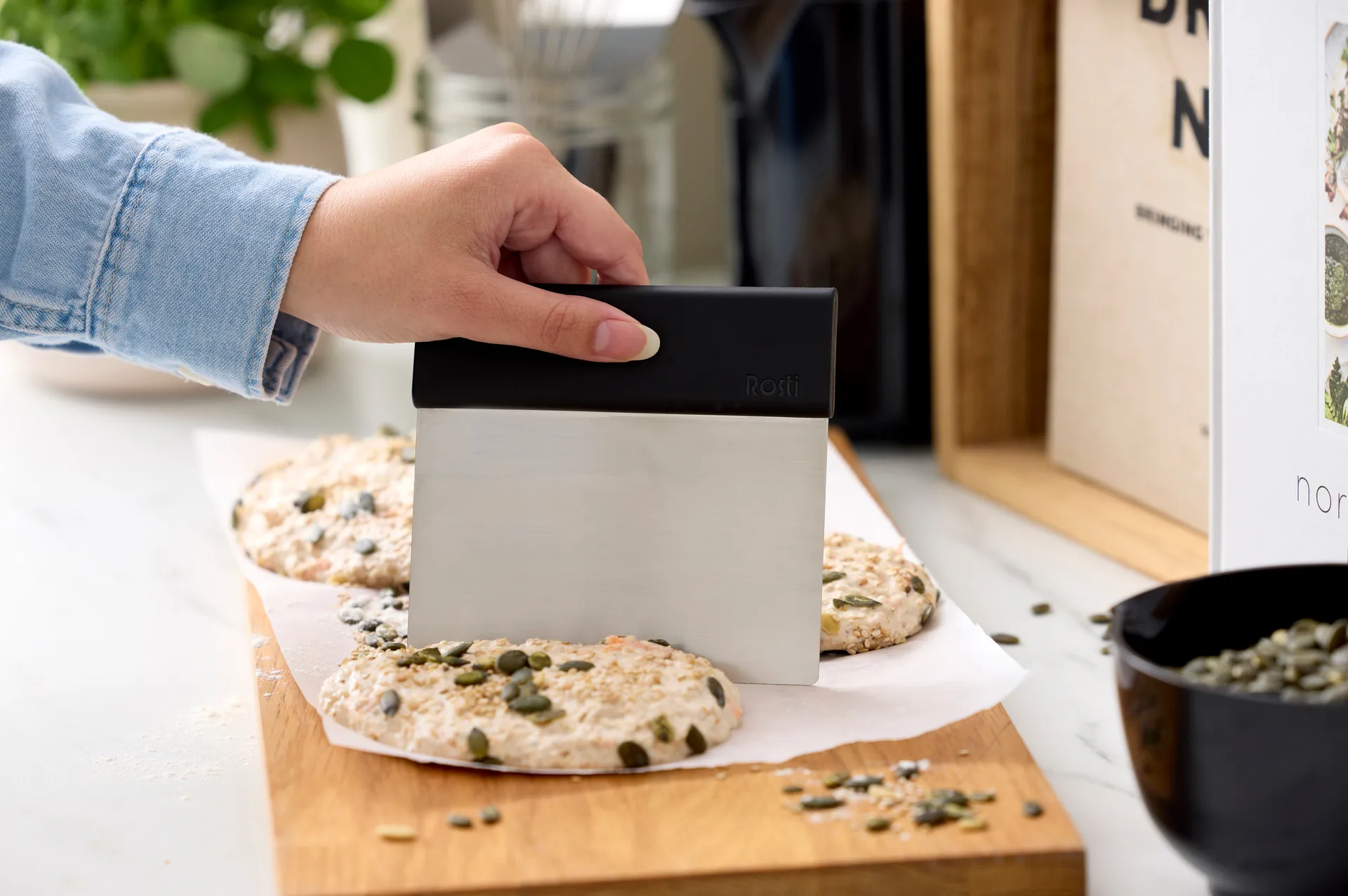 Emma degskärare stål, Black Rosti