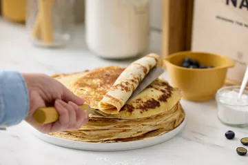 Emma palettkniv smal stål 33 cm - Curry - Rosti