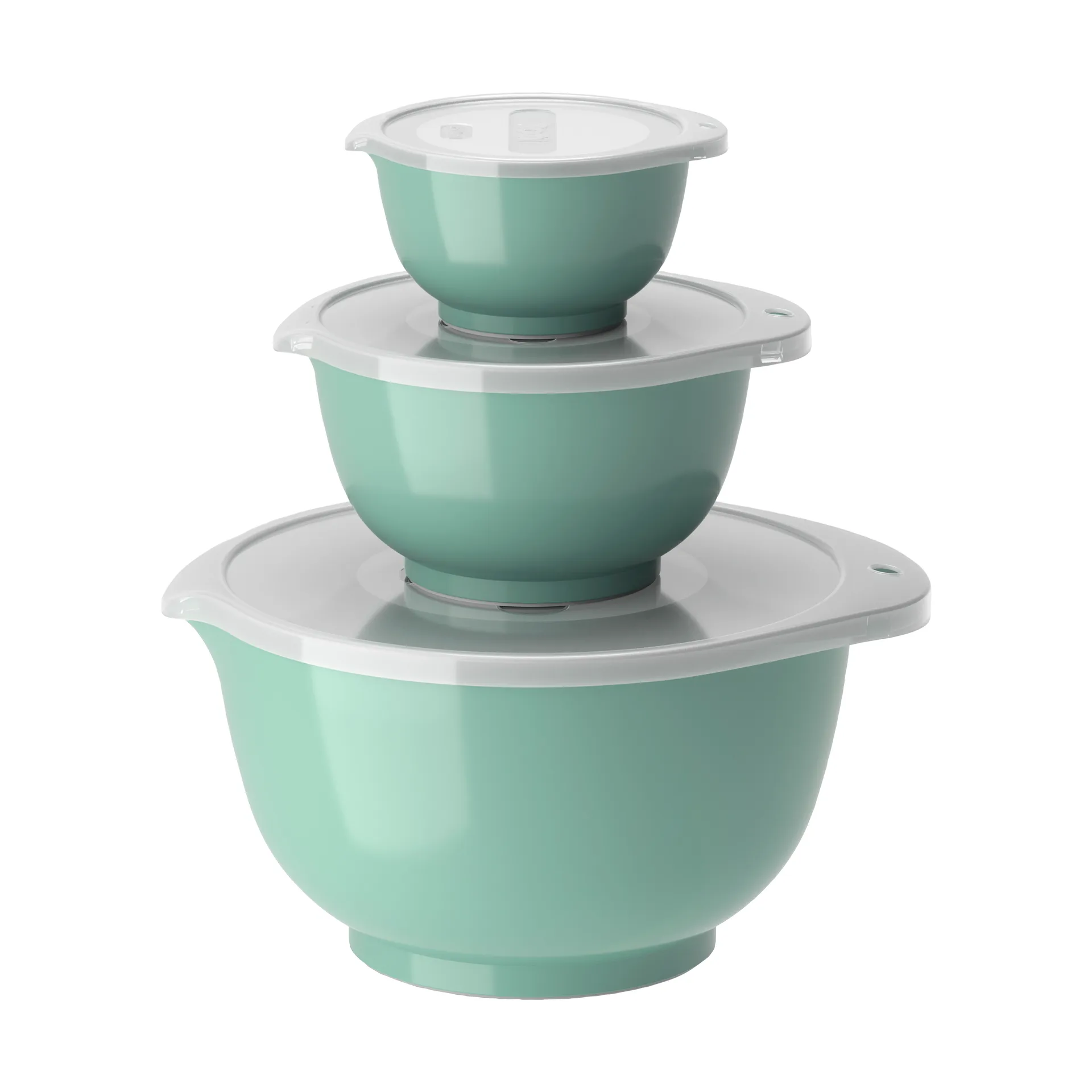 Margrethe skålset 3-pack, Nordic green Rosti