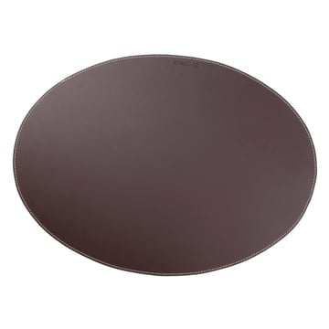 Ørskov Ørskov bordstablett läder oval brun