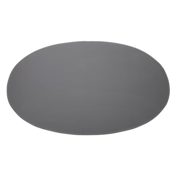 Ørskov Ørskov bordstablett läder oval mörkgrå